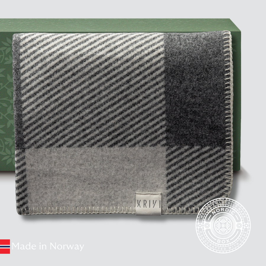 Sort sitteunderlag i ull