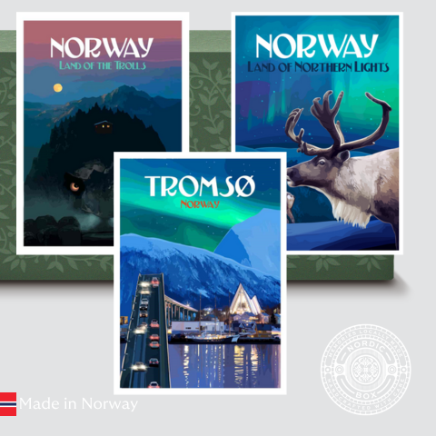 Tromsø Magnets Pack of 3