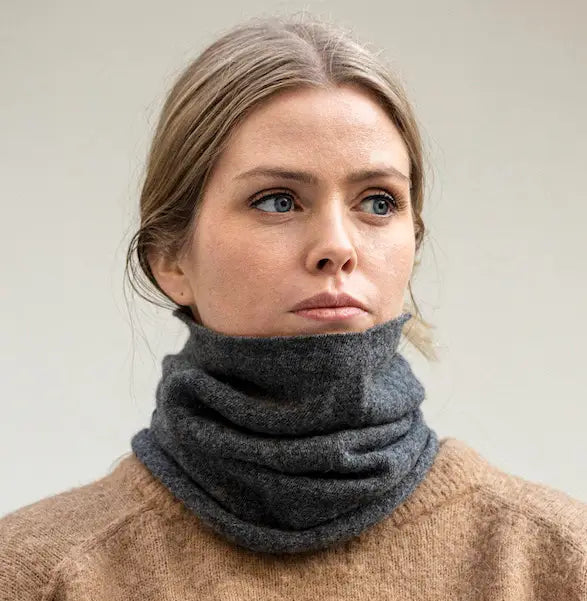 Experience Scandinavian softness with our baby alpaca buff — breathable, warm, and perfect for both outdoor adventures and everyday wear