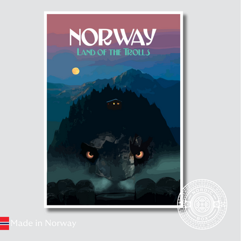 Norwegian troll magnet Kittlesen